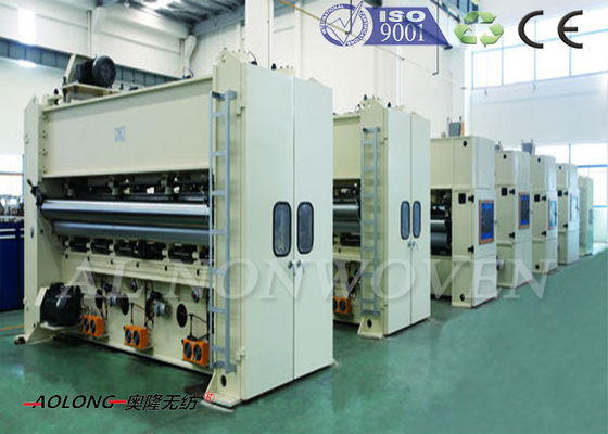 ประเทศจีน เครื่องทอผ้าถักทอแบบไม่ทอด้วยความเร็วสูง 300 ~ 1000g / m ^ 2 CE / ISO9001 ผู้ผลิต
