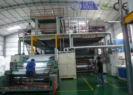 ประเทศจีน เครื่องผลิตผ้าทอไร้สาย SMS PP สำหรับชุดปฏิบัติการ ผู้ผลิต