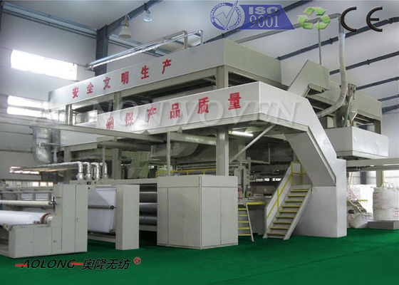 ประเทศจีน 1600mm SMS PP 400KW ผ้า Nonwoven ทำเครื่องสำหรับเหมาะสมกับการดำเนินงาน / Mask ผู้ผลิต