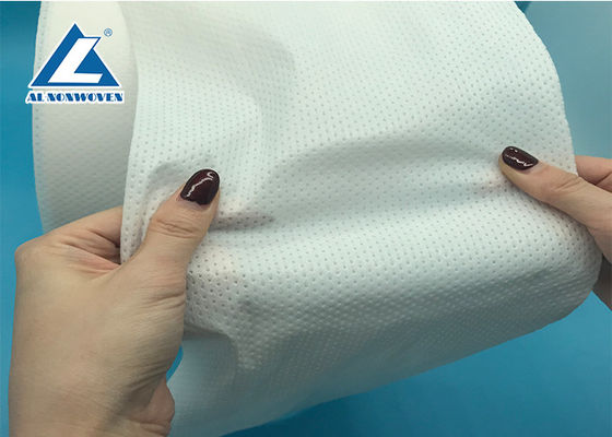 GSM 100g Nonwoven แบบยืดหยุ่นสำหรับการทำผ้าอ้อมผ้าทอไม่ถักทอของวัสดุผ้าอ้อม ผู้ผลิต